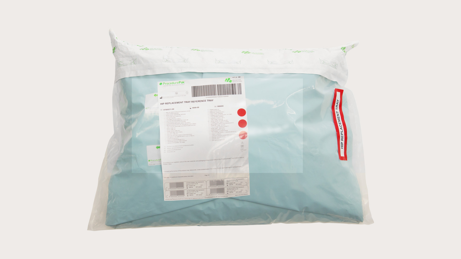 Mölnlycke procedure tray voor orthopedische heupchirurgie