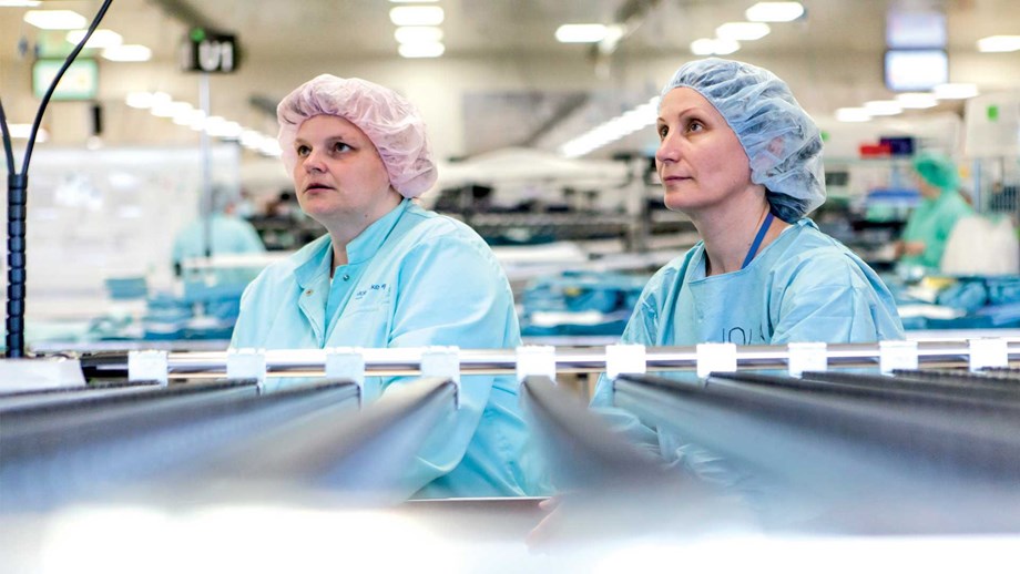 Collaborateurs de notre usine de trousses composites Mölnlycke en République Tchèque